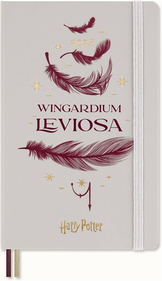 Cover for Moleskine · Moleskine Ltd. Ed. Harry Potter 2025 12-Month Weekly Large Hardcover Notebook: Wingardium Leviosa (Paperback Book) (2024)