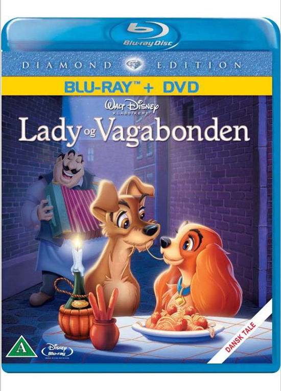 Lady og Vagabonden - Walt Disney - Filmes -  - 8717418342159 - 6 de março de 2012