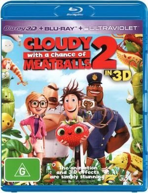 Cloudy With A Chance Of Meatballs 2 - Movie - Film -  - 9317731105159 - 