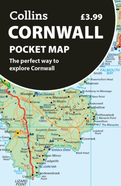 Cover for Collins Maps · Cornwall Pocket Map: The Perfect Way to Explore Cornwall (Map) [2 Revised edition] (2025)