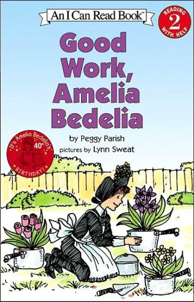 Cover for Peggy Parish · Good Work, Amelia Bedelia - I Can Read Level 2 (Pocketbok) (2003)