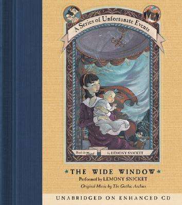 Series of Unfortunate Events #3: The Wide Window CD - Lemony Snicket - Audiobook - HarperCollins - 9780060566159 - 17 czerwca 2003