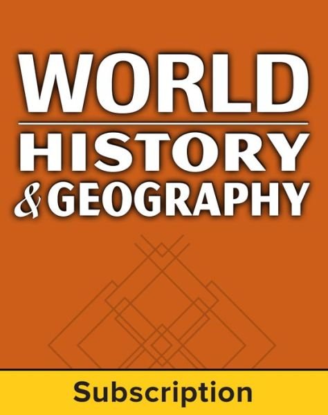 Cover for McGraw Hill · World History and Geography, Complete Classroom Set, Print (Hardcover Book) (2013)