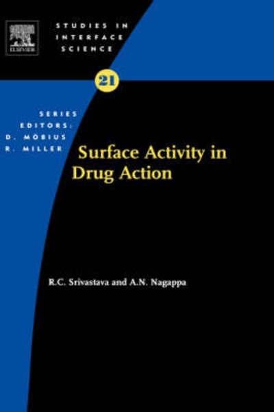 Cover for R C C Srivastava · Surface Activity in Drug Action - Studies in Interface Science (Gebundenes Buch) (2005)