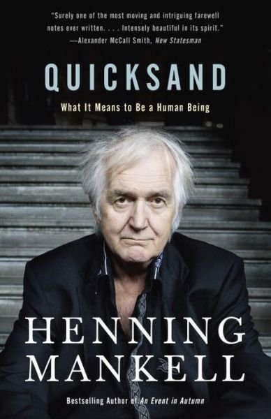 Cover for Henning Mankell · Quicksand what it means to be a human being (Bok) (2017)