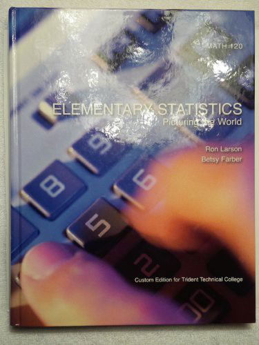 Cover for Larson · Elementary Statistics - Picturing the World (Hardcover Book) (2010)