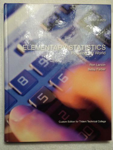 Elementary Statistics - Picturing the World - Larson - Books - Ingram - 9780558230159 - 2010