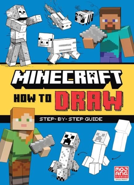 Cover for Random House · How to Draw (Minecraft) (Bok) (2024)