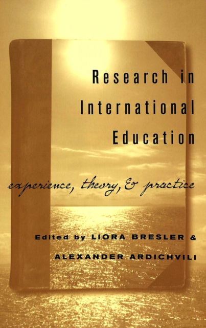 Cover for Research in International Education: Experience, Theory, and Practice - Counterpoints (Paperback Bog) (2002)