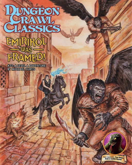 Cover for Michael Curtis · Dungeon Crawl Classics #73: Emirikol Was Framed - DCC DUNGEON CRAWL CLASSICS (Paperback Book) (2024)