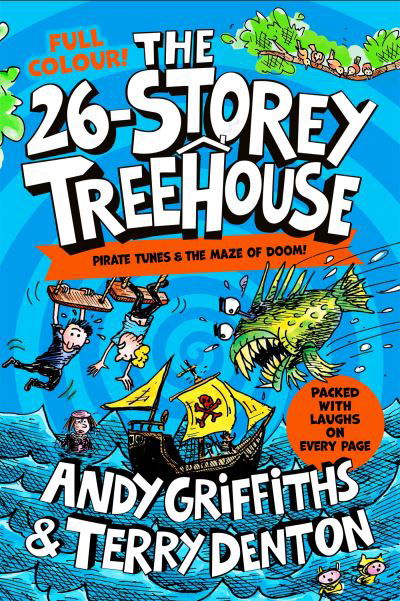 Cover for Andy Griffiths · The 26-Storey Treehouse: Colour Edition - The Treehouse Series (Paperback Bog) (2024)