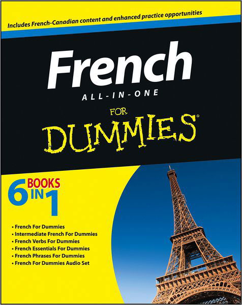 Cover for The Experts at For Dummies · French All-in-One For Dummies, with CD (Taschenbuch) (2012)