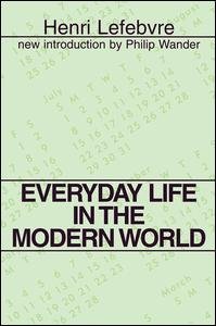 Cover for Henri Lefebvre · Everyday Life in the Modern World (Gebundenes Buch) (2017)