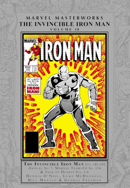 Marvel Masterworks: The Invincible Iron Man Vol. 18 - Denny O'Neil - Bøger - Marvel Comics - 9781302962159 - 25. februar 2025