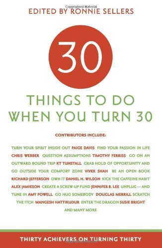Cover for Chris Taylor · 30 Things to Do when You Turn 30 (Taschenbuch) (2008)
