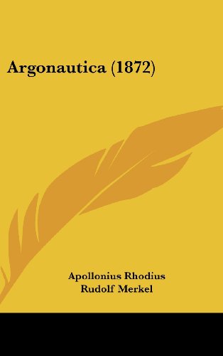 Cover for Apollonius Rhodius · Argonautica (1872) (Hardcover Book) (2008)