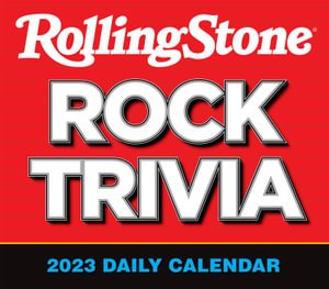 Rolling Stone Rock Trivia - Boxeddaily 365 Day Combined - Rolling Stone Llc - Książki - GLOBAL PUBLISHER SERVICES - 9781531917159 - 25 lipca 2022