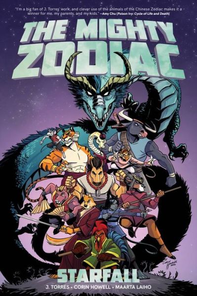 Cover for J. Torres · The Mighty Zodiac Vol. 1: Starfall - The Mighty Zodiac (Paperback Book) (2017)