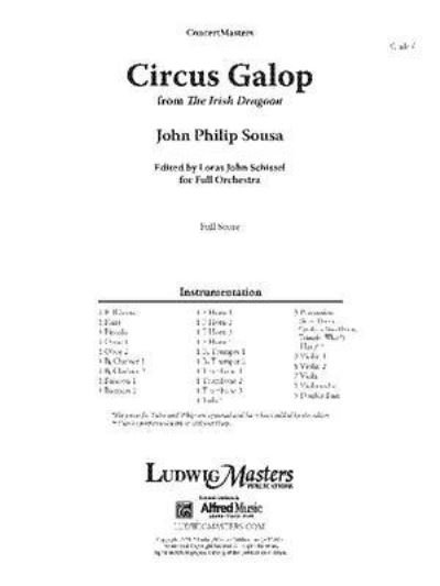 Circus Galop - John Philip Sousa - Bøker - Alfred Publishing Company, Incorporated - 9781621560159 - 1. september 2020