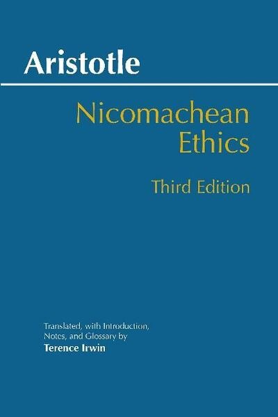 Cover for Aristotle · Nicomachean Ethics (Paperback Book) [Third Edition, third edition] (2019)