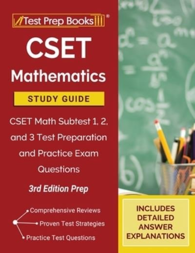 CSET Mathematics Study Guide - Tpb Publishing - Böcker - Test Prep Books - 9781628459159 - 21 augusti 2020