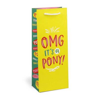 Cover for Em &amp; Friends · Em &amp; Friends OMG Pony Wine Bag (Print) (2019)