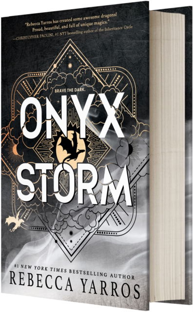 Cover for Rebecca Yarros · Onyx Storm (Standard Edition) - The Empyrean (Hardcover bog) (2025)