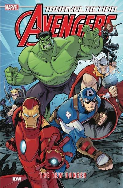 Cover for Matthew K. Manning · Marvel Action: Avengers: The New Danger (Book One) - Marvel Action: Avengers (Taschenbuch) (2019)