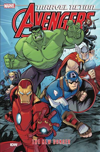 Cover for Matthew K. Manning · Marvel Action: Avengers: The New Danger (Book One) - Marvel Action: Avengers (Paperback Book) (2019)