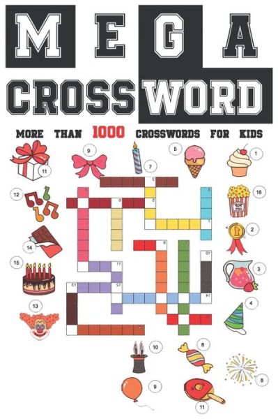 Cover for Kamal Azencod · Mega Crossword (Paperback Book) (2019)