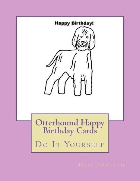 Cover for Gail Forsyth · Otterhound Happy Birthday Cards (Pocketbok) (2018)