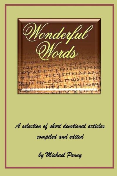 Cover for Michael Penny · Wonderful Words (Book) (2020)