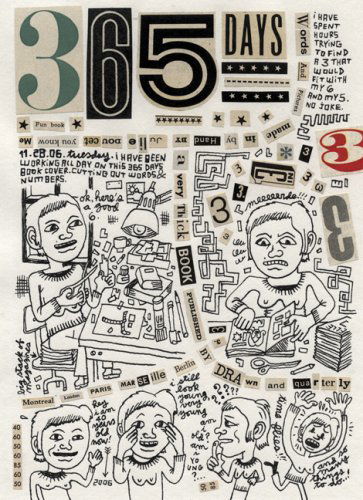 Cover for Julie Doucet · 365 Days: a Diary by Julie Doucet (Hardcover bog) [First edition] (2008)