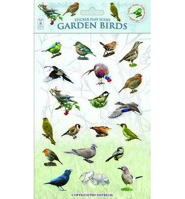 Cover for Caz Buckingham · Garden Birds - Sticker Play Scenes (Loose-leaf) (2014)