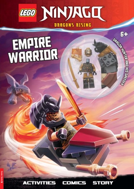 Cover for Lego® · LEGO® NINJAGO®: Empire Warrior (with Dragon Hunter minifigure and Speeder mini-build) - LEGO® Minifigure Activity (Paperback Bog) (2024)