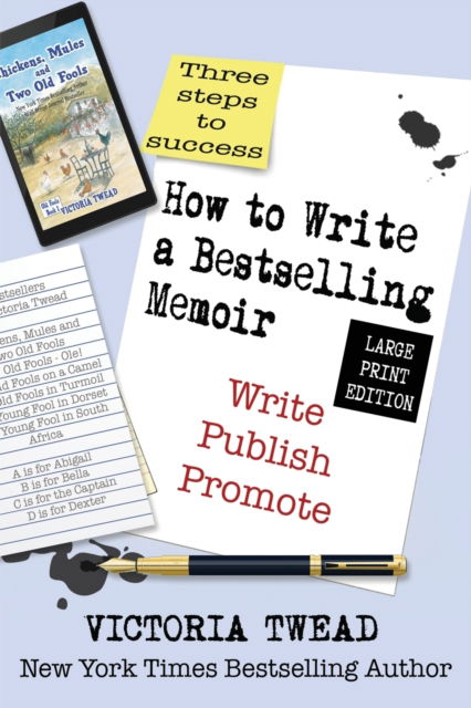 Cover for Victoria Twead · How to Write a Bestselling Memoir - LARGE PRINT (Paperback Book) (2020)