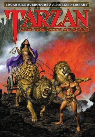 Cover for Edgar Rice Burroughs · Tarzan and the City of Gold (Hardcover bog) (2022)