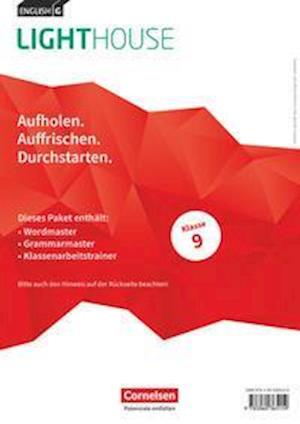 Cover for Cornelsen Verlag GmbH · English G Lighthouse Band 5: 9. Schuljahr - Arbeitshefte Wordmaster, Grammarmaster und Klassenarbeitstrainer (Im Paket) (Taschenbuch) (2021)