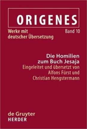 Cover for Origenes · Werke.m.dt.Üb.10.Homm.Jesaja (Book)