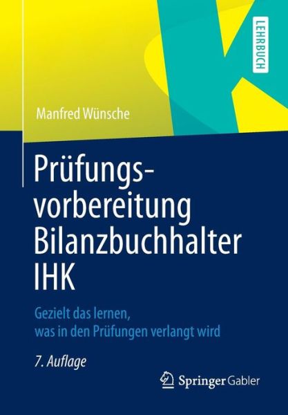 Cover for Wünsche · Prüfungsvorbereitung Bilanzbuch (Book) (2016)