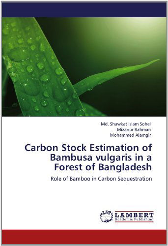Cover for Mohammed Alamgir · Carbon Stock Estimation of Bambusa Vulgaris in a Forest of Bangladesh: Role of Bamboo in Carbon Sequestration (Paperback Book) (2012)