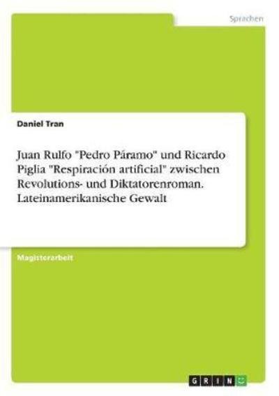 Cover for Tran · Juan Rulfo &quot;Pedro Páramo&quot; und Rica (Buch)