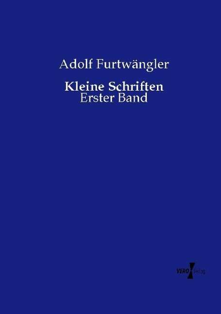 Cover for Furtwängler · Kleine Schriften (Book)