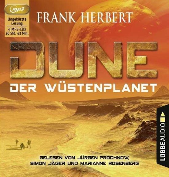 Cover for Herbert · Dune: Der Wüstenplanet,4MP3-CD (Book)