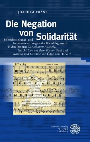 Die Negation von Solidarität - Franz - Books -  - 9783825368159 - April 21, 2022