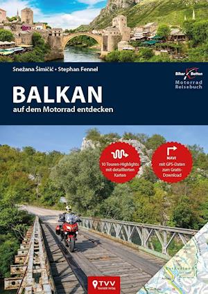 Cover for Stephan Fennel · Motorrad Reiseführer Balkan (Paperback Book) (2021)