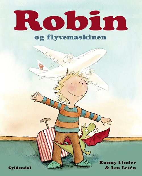 Cover for Ronny Linder · Robin og flyvemaskinen (Inbunden Bok) [1:a utgåva] (2019)