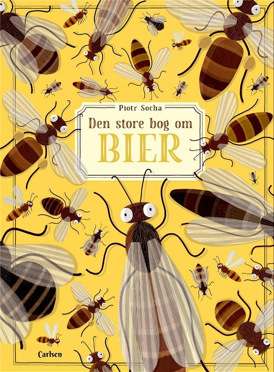 Cover for Piotr Socha; Wojciech Grajkowski · Den store bog om bier (Bound Book) [1º edição] (2021)