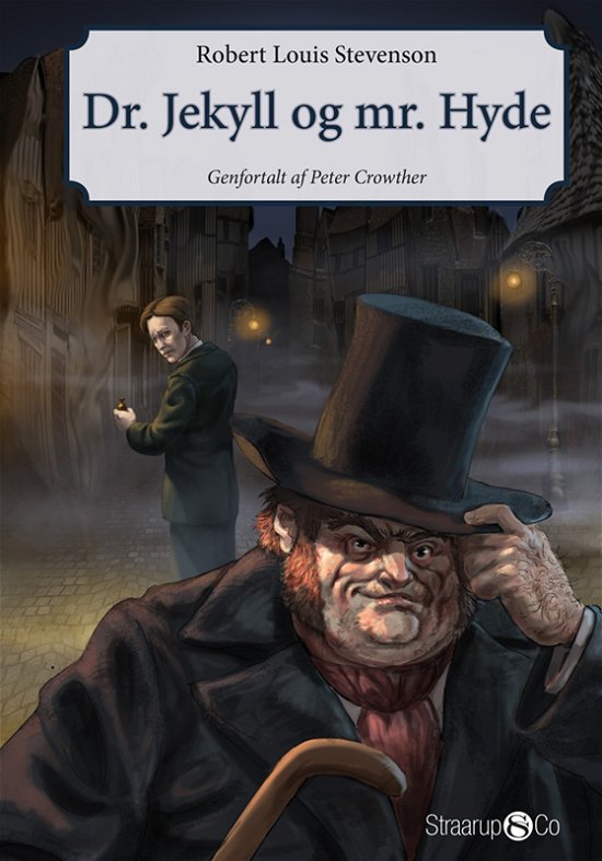 Cover for Robert Louis Stevenson · Letlæste klassikere: Dr. Jekyll og mr. Hyde (Inbunden Bok) [1:a utgåva] (2022)