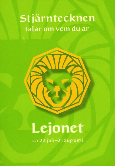 Cover for Gisela Melin · Stjärntecknen talar om vem du är : lejonet (Paperback Book) (2008)